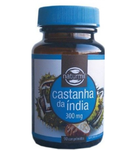 Castanha da India - 90 Cápsulas - Naturmil